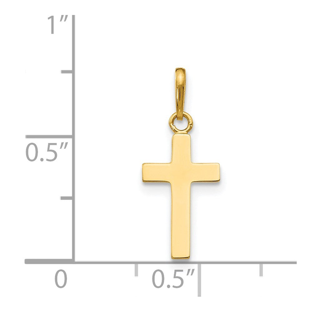 Zippy Spark 14k Children's Cross Pendant