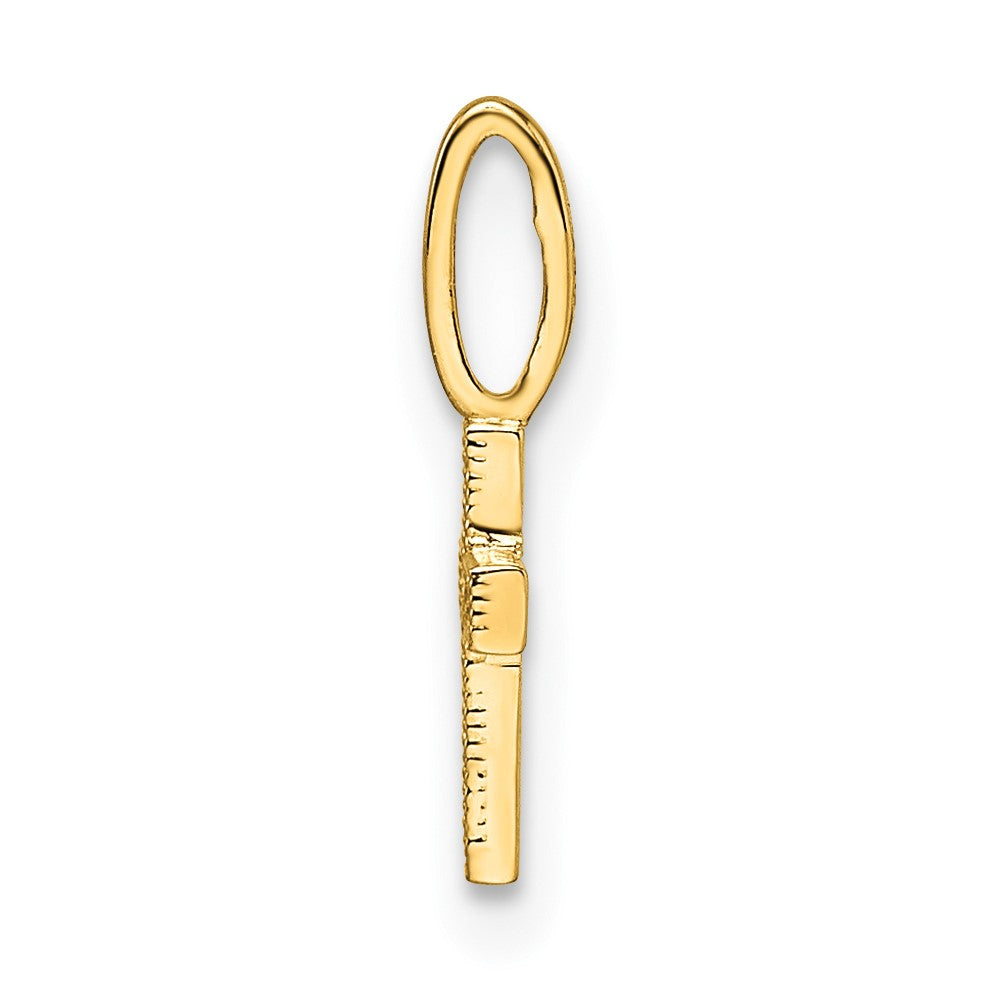 Giggles Pie 14k CZ Cross Pendant