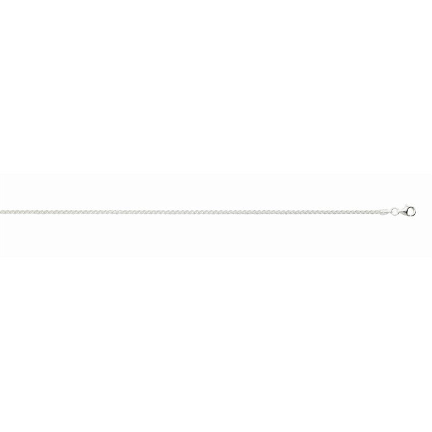 Sterling Silver 1.5mm 18" Wheat Chain