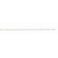 Sterling Silver 5.2mm 20" Figaro Chain
