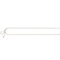 Sterling Silver 1.1mm 26" Adjustable Box Chain