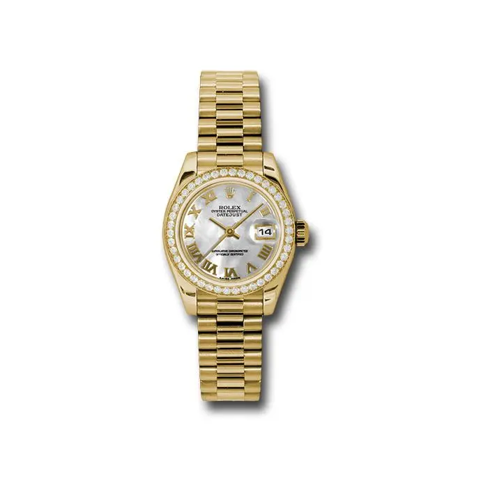 Gold lady datejust best sale