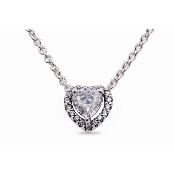 Silver Diamond discount Pandora Necklace