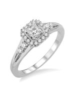 Semi-Mount Diamond Engagement Ring