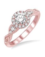 Semi-Mount Diamond Engagement Ring