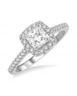 Semi-Mount Diamond Engagement Ring