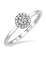 Stackable Petite Diamond Fashion Ring