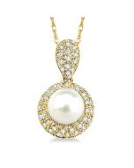 Pearl & Diamond Pendant