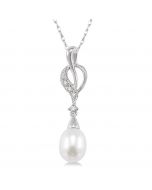 Pearl & Diamond Fashion Pendant