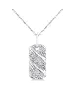 Silver Bold Diamond Fashion Pendant