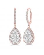 Pear Shape Shine Bright Essential Diamond Earrings