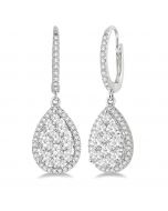 Pear Shape Shine Bright Essential Diamond Earrings