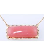 Silk Road Pink Opal Necklace