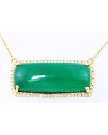 Silk Road Green Onyx Necklace