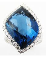 Legacy Blue Topaz Ring