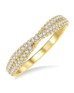 Stackable Diamond Fashion Band