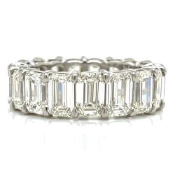 Platinum 12.75 Ct. Diamond Eternity Band
