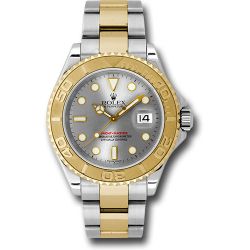 *Previously Enjoyed* Rolex Steel and Yellow Gold Yacht-Master 40 Watch - Grey Dial