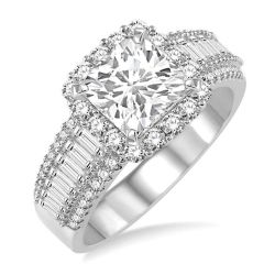 Semi-Mount Diamond Engagement Ring