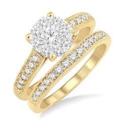 Shine Bright Bridal Diamond Wedding Set