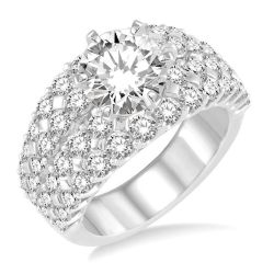 Semi-Mount Diamond Engagement Ring