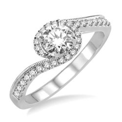 Semi-Mount Diamond Engagement Ring