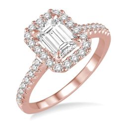 Semi-Mount Diamond Engagement Ring