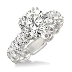 Semi-Mount Diamond Engagement Ring