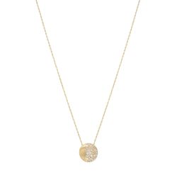 Golden Glow Diamond Pendant Necklace - 0.46 CTW