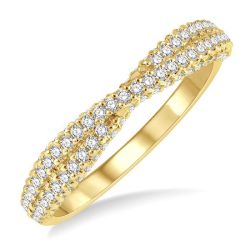 Stackable Diamond Fashion Band