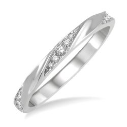 Stackable Diamond Band