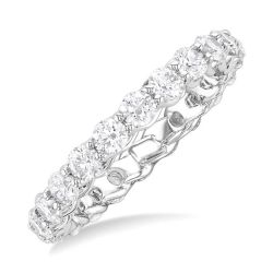 Round Shape Eternity Diamond Wedding Band