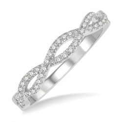 Diamond Swirl Fashion Ring
