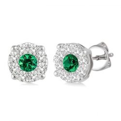 Shine Bright Gemstone & Diamond Earrings