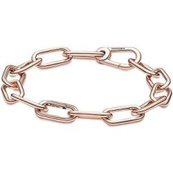 ME Rose Colored Link Chain Bracelet 17.5cm