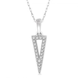 Triangle Diamond Fashion Pendant