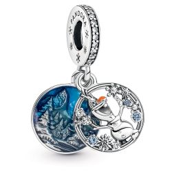 Disney Frozen Snow Olaf Double Dangle Charm