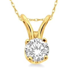 Solitaire Diamond Pendant