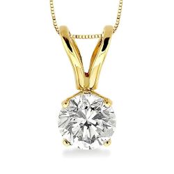 Solitaire Diamond Pendant