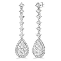 Pear Shape Shine Bright Diamond Earrings