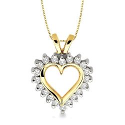 Heart Shape Diamond Fashion Pendant