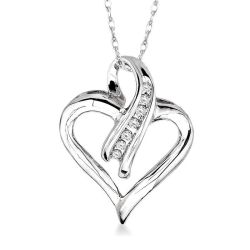 Heart Shape Diamond Fashion Pendant