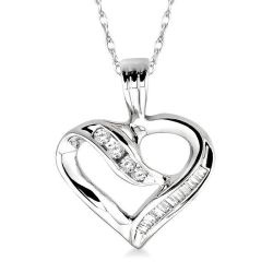 Heart Shape Diamond Fashion Pendant