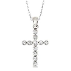 Cross Diamond Pendant