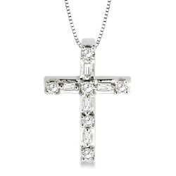 Cross Diamond Pendant