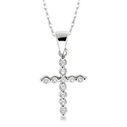 Cross Diamond Pendant