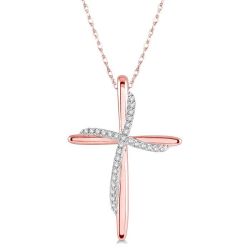 Cross Diamond Fashion Pendant