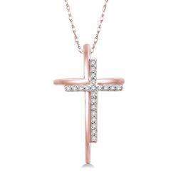 Cross Diamond Fashion Pendant