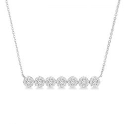 Shine Bright Essential Bar Diamond Necklace