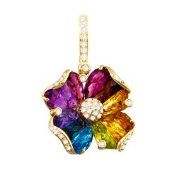 Madamoiselle Multi Sapphire Pendant